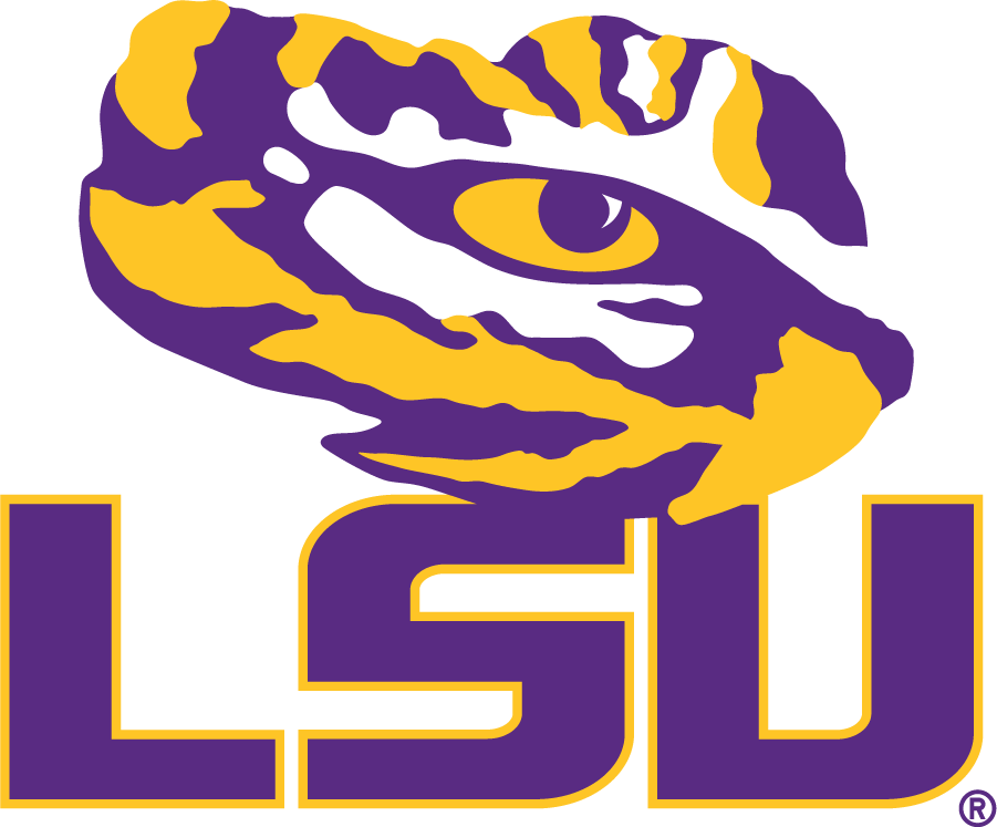 LSU Tigers 2014-Pres Secondary Logo v2 iron on transfers for T-shirts